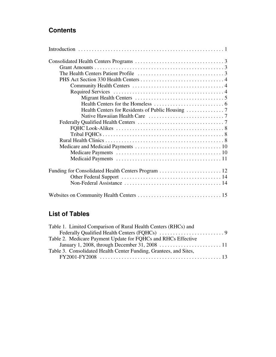 [20080613]RL32046_联邦健康中心计划.pdf_第3页