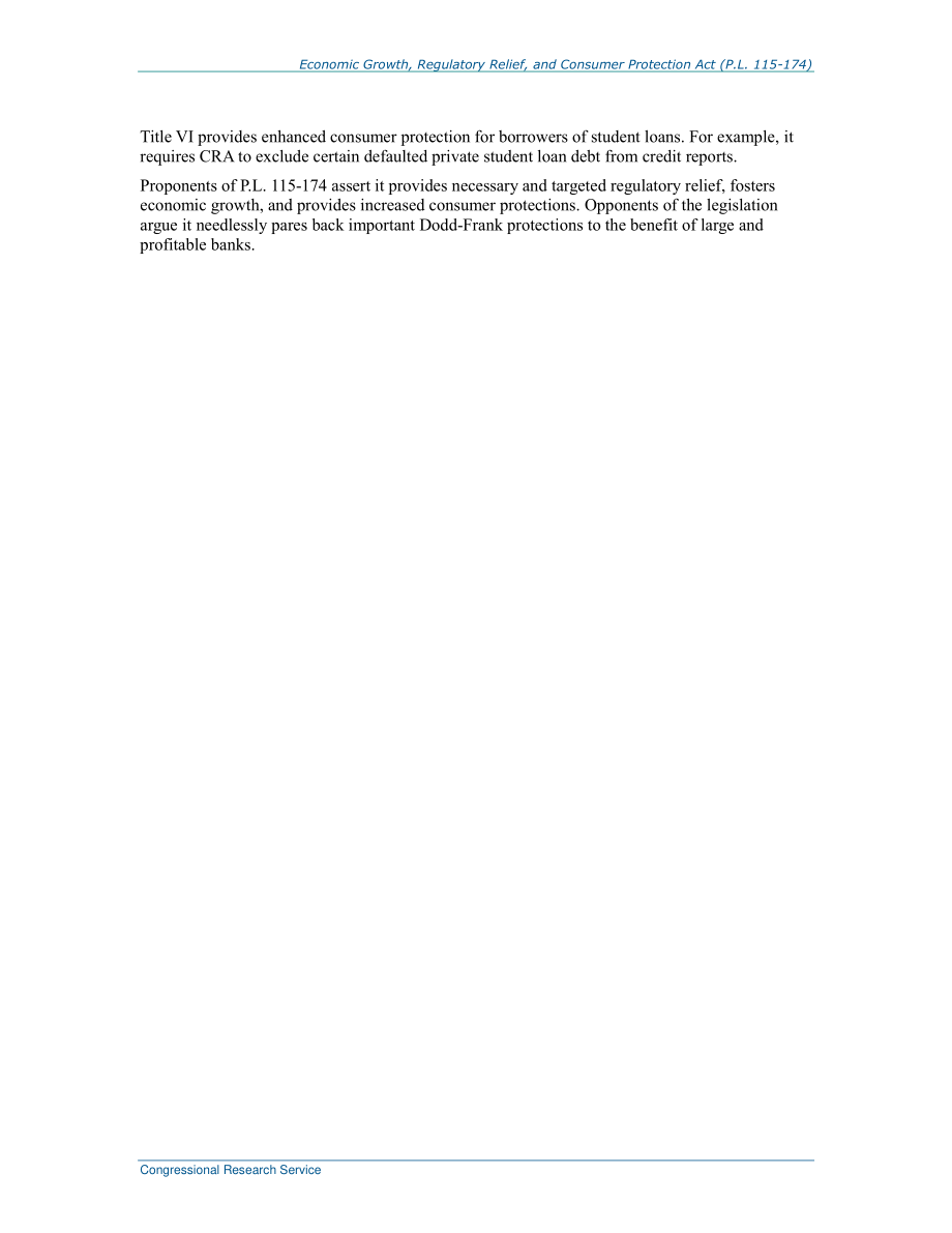 [20180606]R45073_《经济增长、监管救济和消费者保护法》（P.L115-174）和选定的政策问题.pdf_第3页