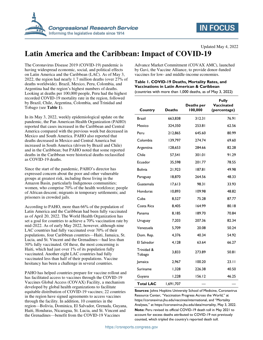 [20220504]IF11581_拉丁美洲和加勒比：2019冠状病毒疾病的影响.pdf_第1页