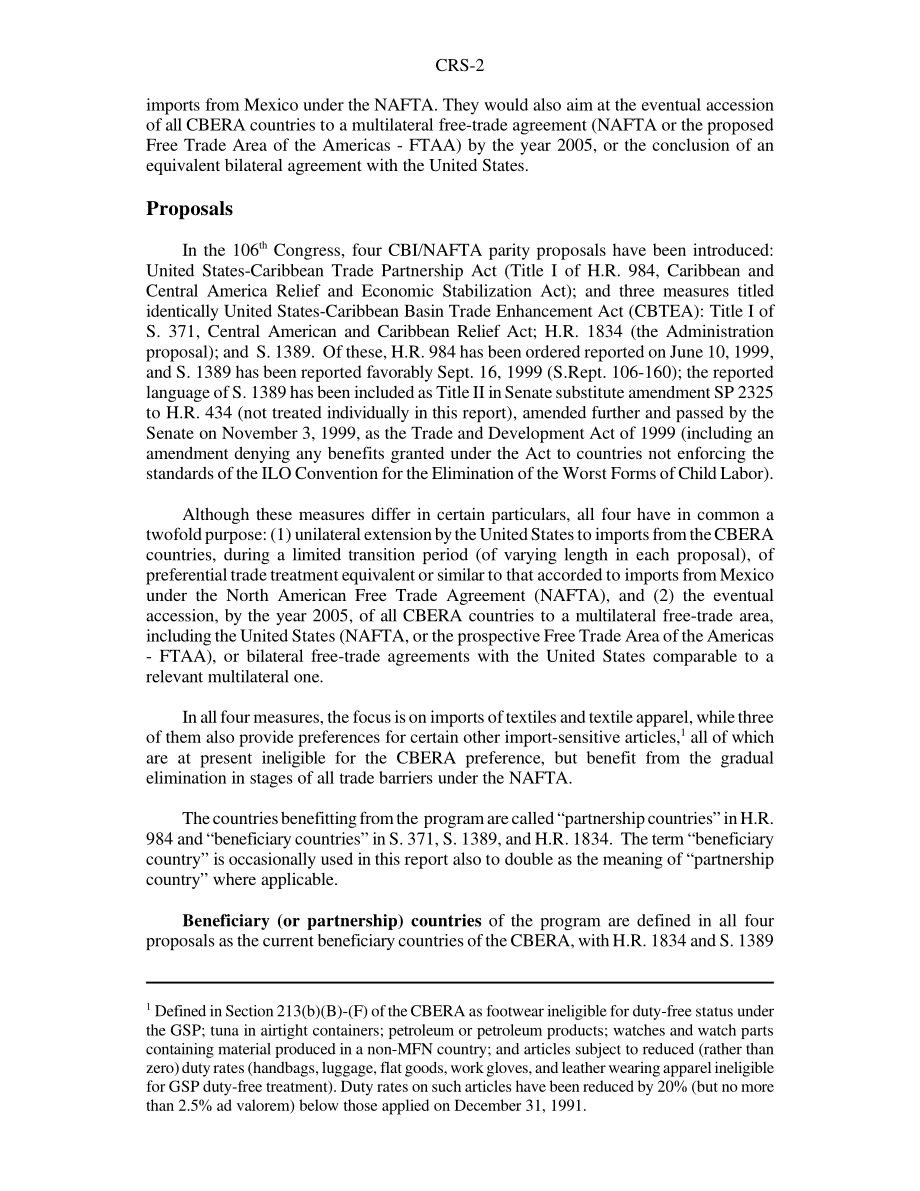 [19991105]RS20174_CBINAFTA Parity Proposals 比较.pdf_第2页