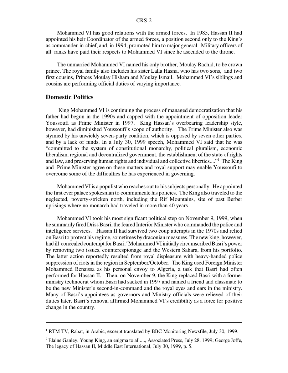 [20000324]RS20391_摩洛哥：王室继承和其他发展.pdf_第2页