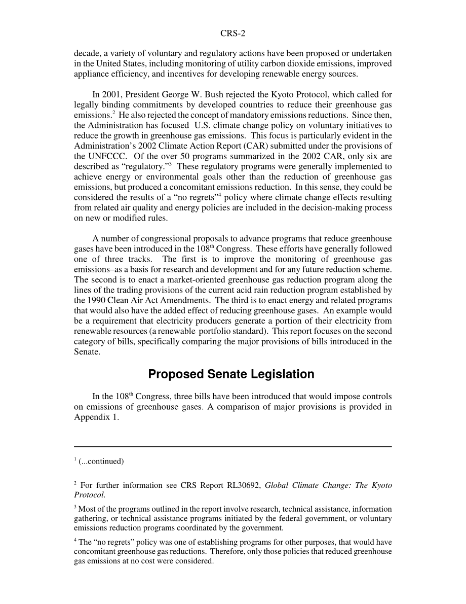 [20031007]RS21581_气候变化：参议院减少温室气体排放的提案.pdf_第2页