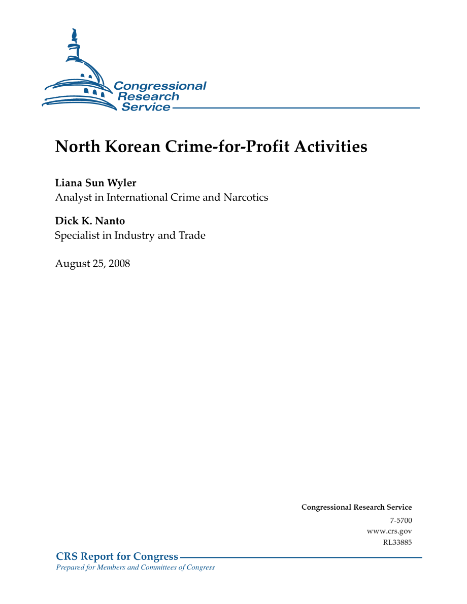[20080825]RL33885_朝鲜营利性犯罪活动.pdf_第1页