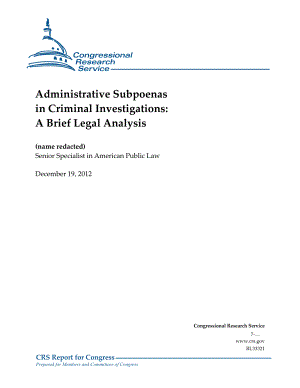 [20121219]RL33321_刑事调查中的行政传票：简要的法律分析.pdf