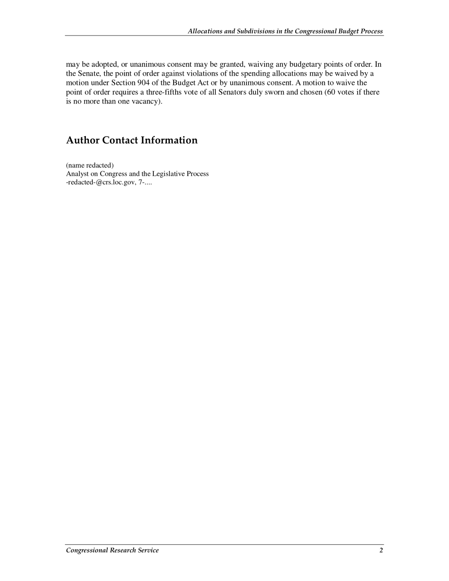 [20101129]RS20144_国会预算过程中的拨款和细分.pdf_第3页