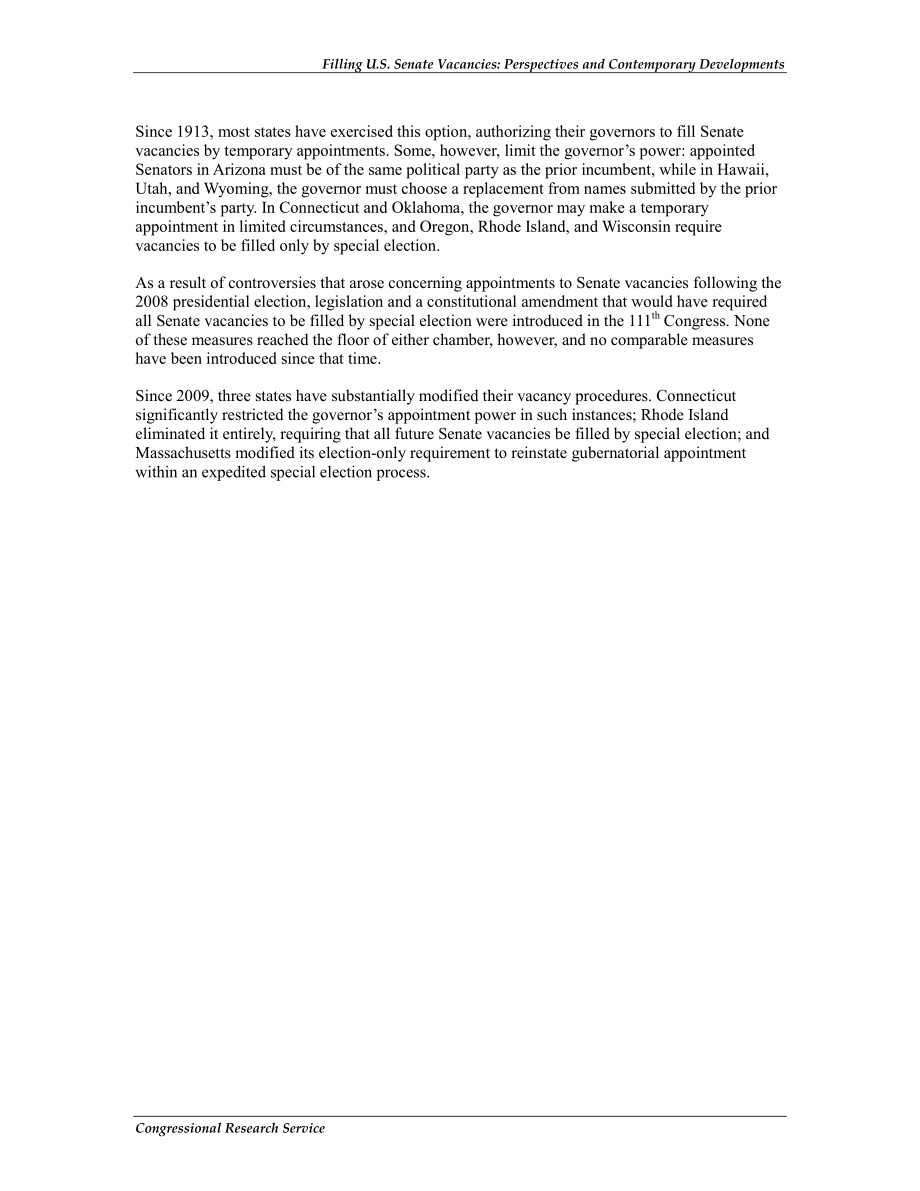 [20130716]R40421_填补美国参议院空缺：展望和当代发展.pdf_第3页