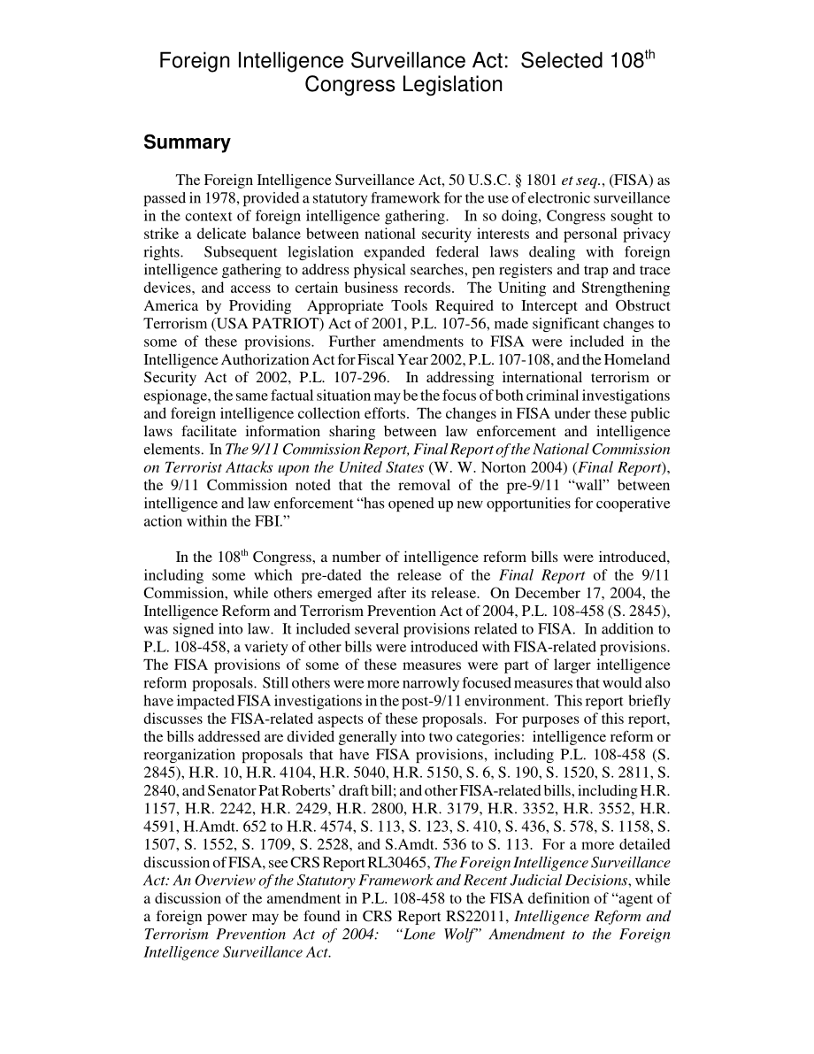 [20050111]RL32608_外国情报监督法：第108届国会精选立法.pdf_第2页