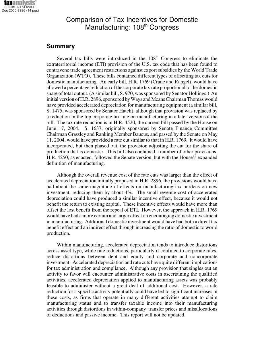 [20050125]RL32103_国内制造业税收优惠比较：第108届大会.pdf_第2页