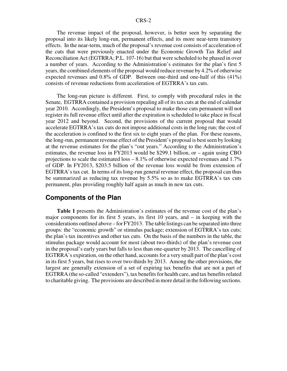 [20030512]RS21420_布什总统2003年的减税提议：简要概述.pdf_第2页