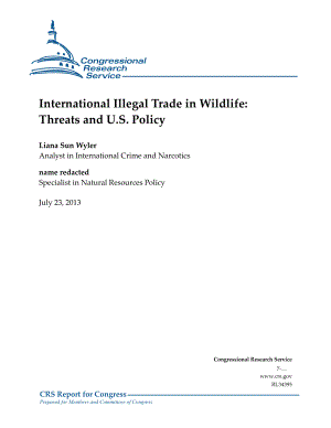 [20130723]RL34395_国际野生动物非法贸易：威胁和美国政策.pdf