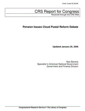 [20060126]RL32346_养老金问题云邮政改革辩论.pdf
