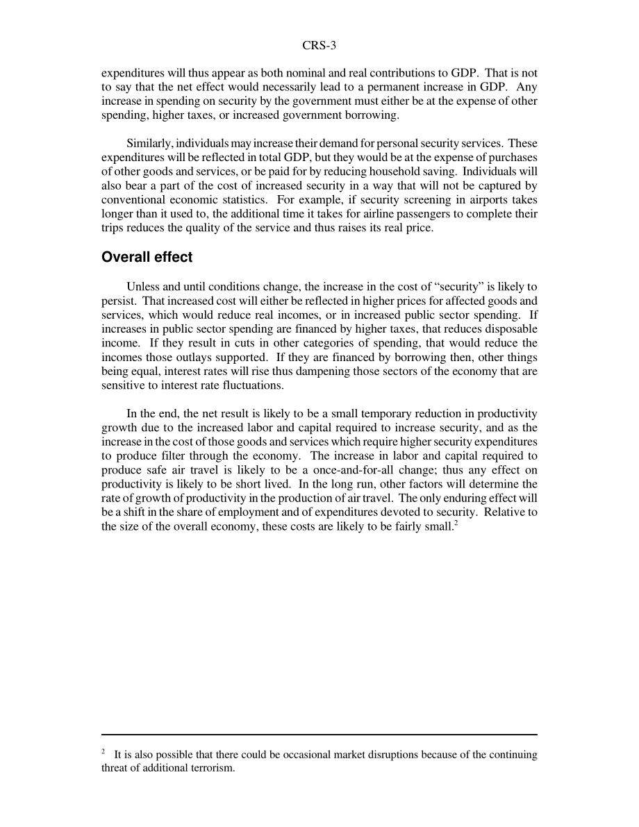 [20011127]RS21076_国土安全支出的经济效应.pdf_第3页