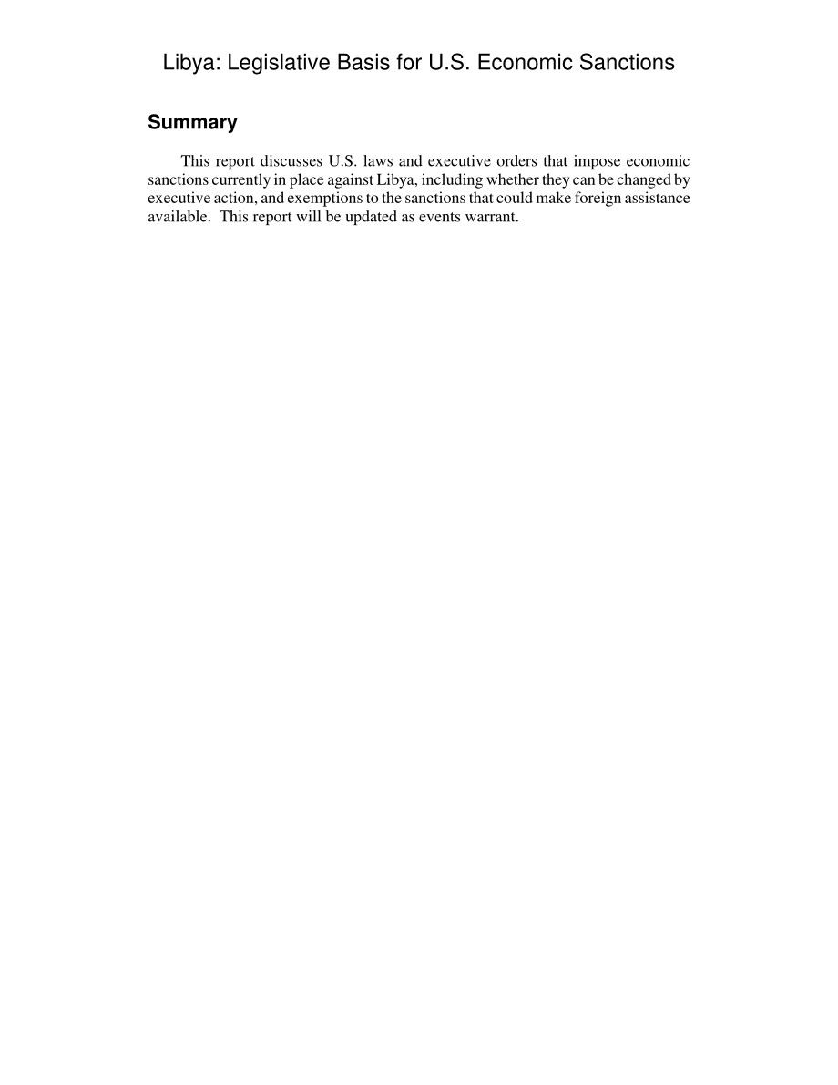 [20060123]RL32604_利比亚：美国经济制裁的立法依据.pdf_第2页