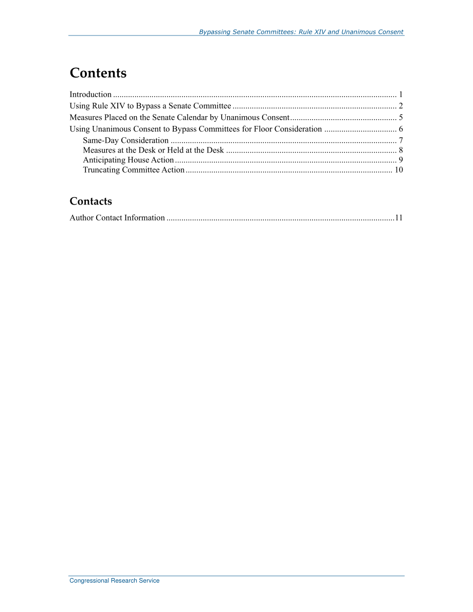[20170208]RS22299_绕过参议院委员会：规则十四和一致同意.pdf_第3页
