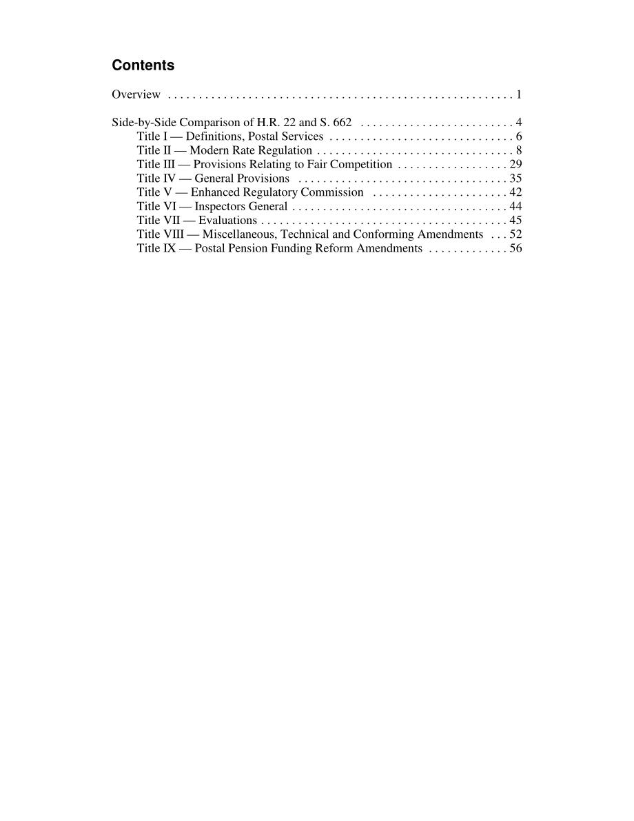 [20061016]RL32903_邮政改革法案：H.R.的并列比较22和第662条.pdf_第3页