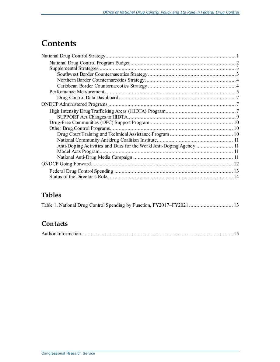 [20210824]R46889_国家药物管制政策办公室及其在联邦药物管制中的作用.pdf_第3页