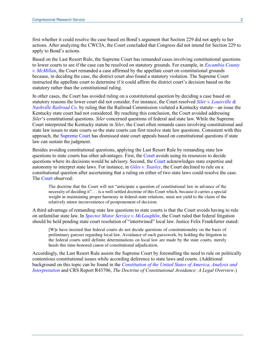 [20220329]LSB10721_宪法回避原则：最后手段规则（第2部分共3部分）.pdf_第2页