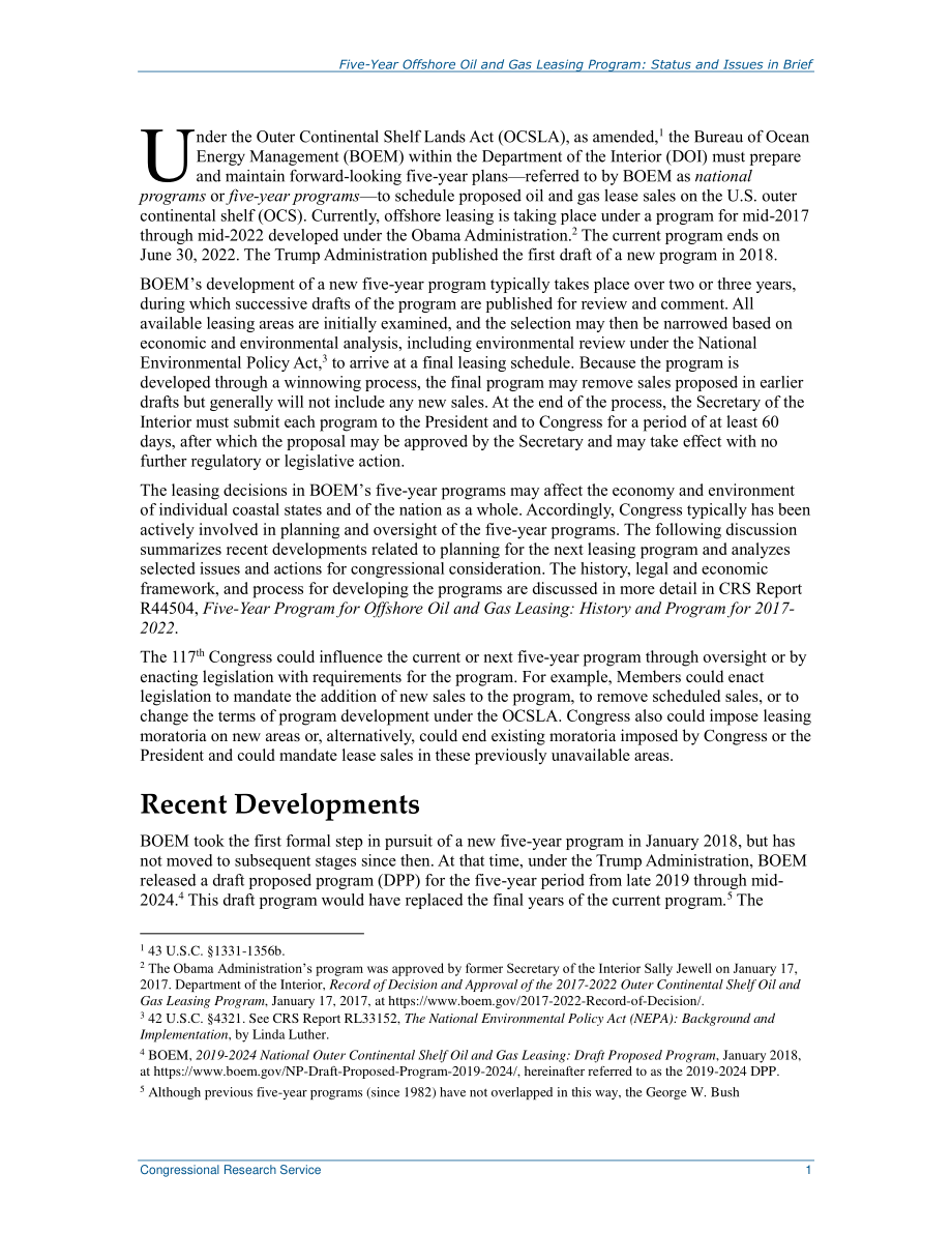 [20211130]R44692_五年期海上油气租赁计划：现状和问题简介.pdf_第3页