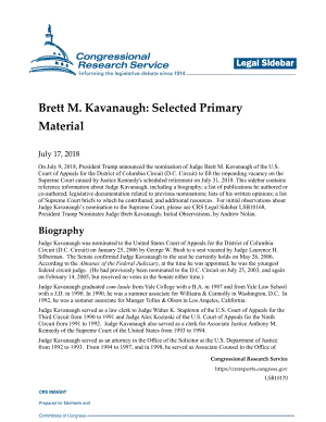 [20180717]LSB10170_Brett M.Kavanaugh：选定的主要材料.pdf
