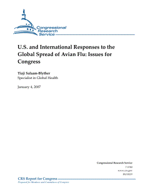 [20070104]RL33219_美国和国际社会对禽流感全球传播的反应：国会议题.pdf