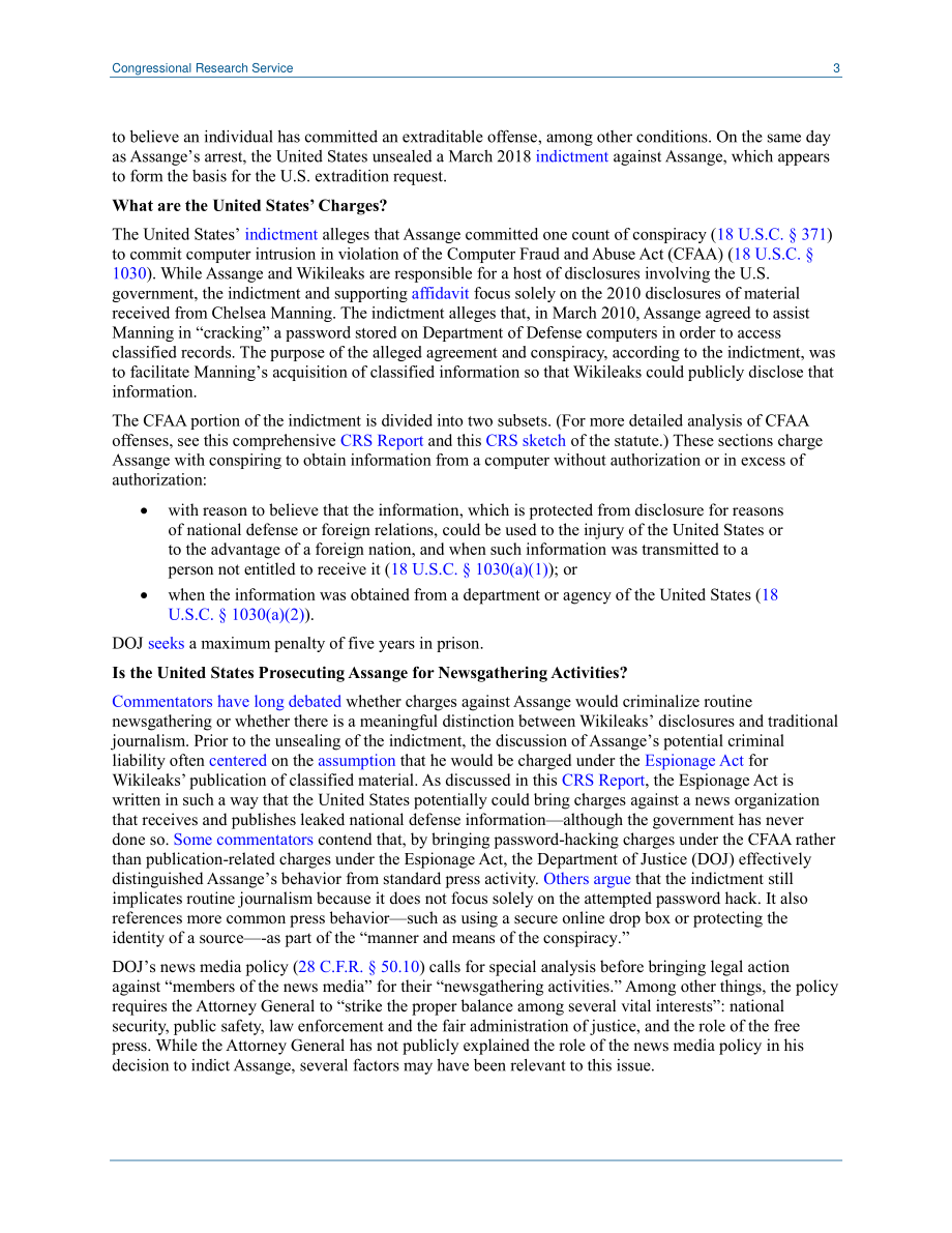[20190607]LSB10291_关于朱利安·阿桑奇指控的常见问题.pdf_第3页