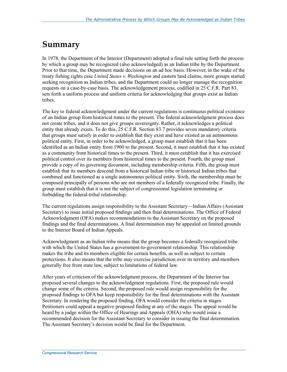 [20140528]R43051_内政部承认群体为印第安部落的行政程序.pdf_第2页