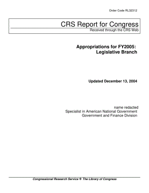 [20041213]RL32312_2005财年拨款：立法部门.pdf