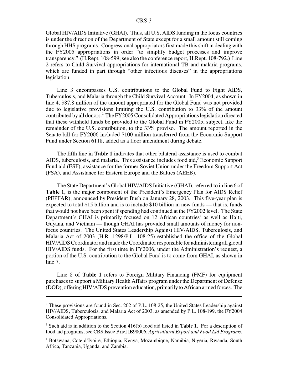 [20060103]RS21181_艾滋病毒艾滋病国际计划：2003-2006财年拨款.pdf_第3页