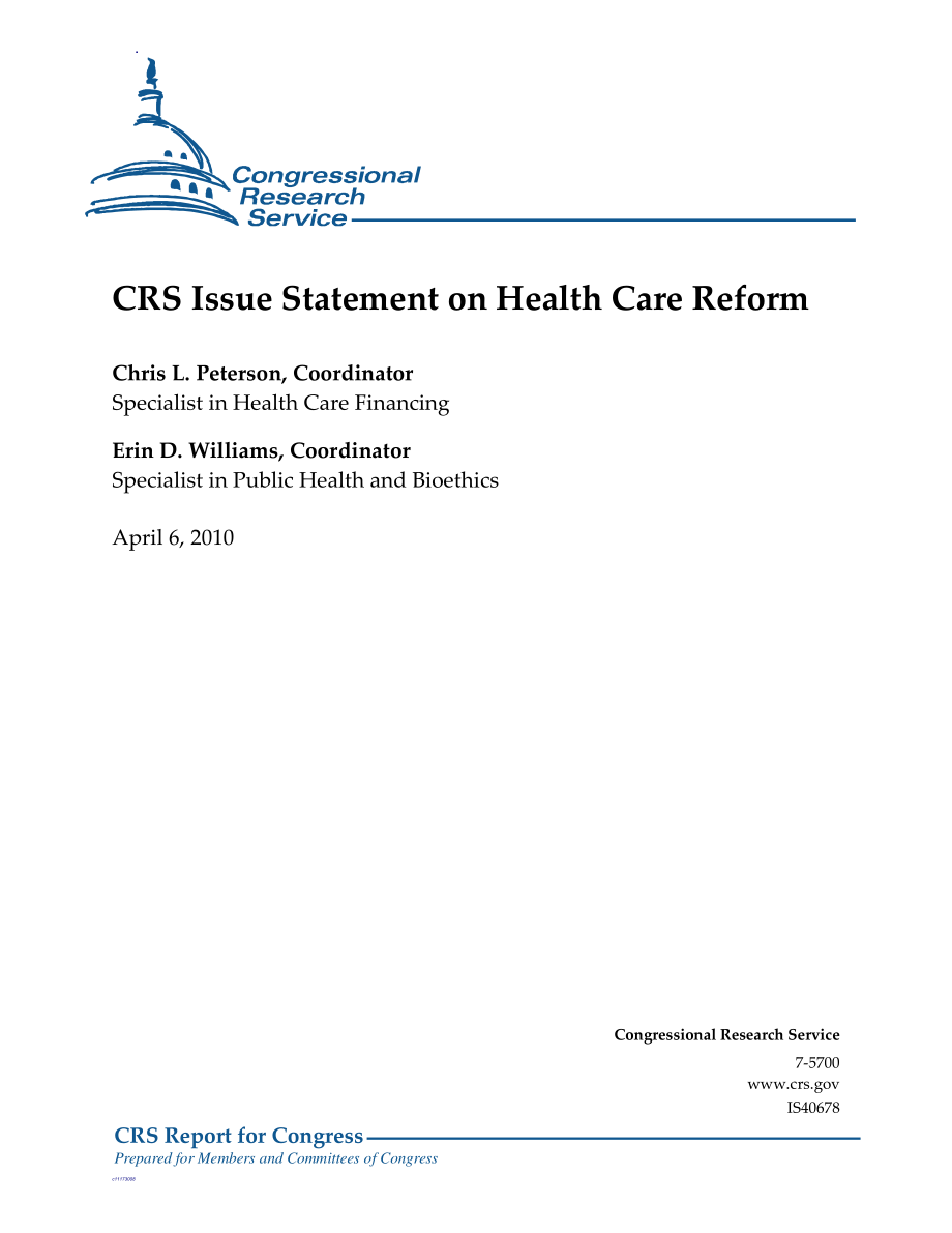 [20100406]IS40678_CRS关于医疗改革的声明.pdf_第1页