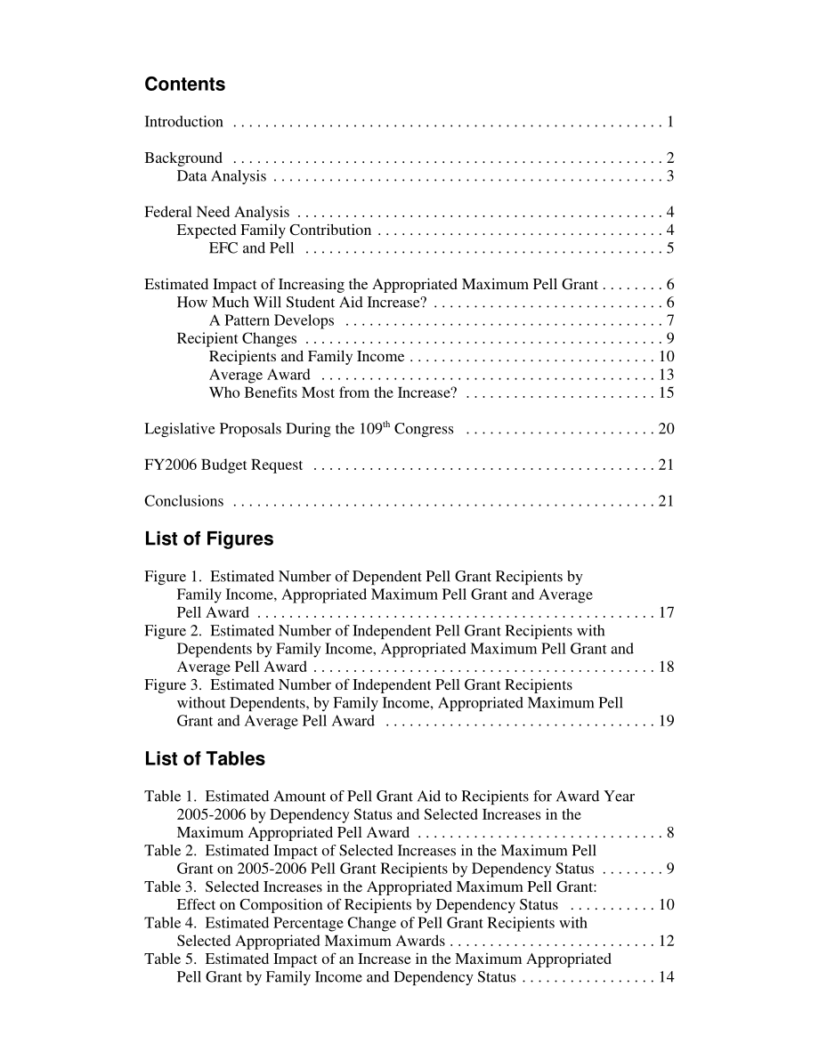[20050517]RL32923_联邦佩尔拨款：提高最高奖励的影响.pdf_第3页