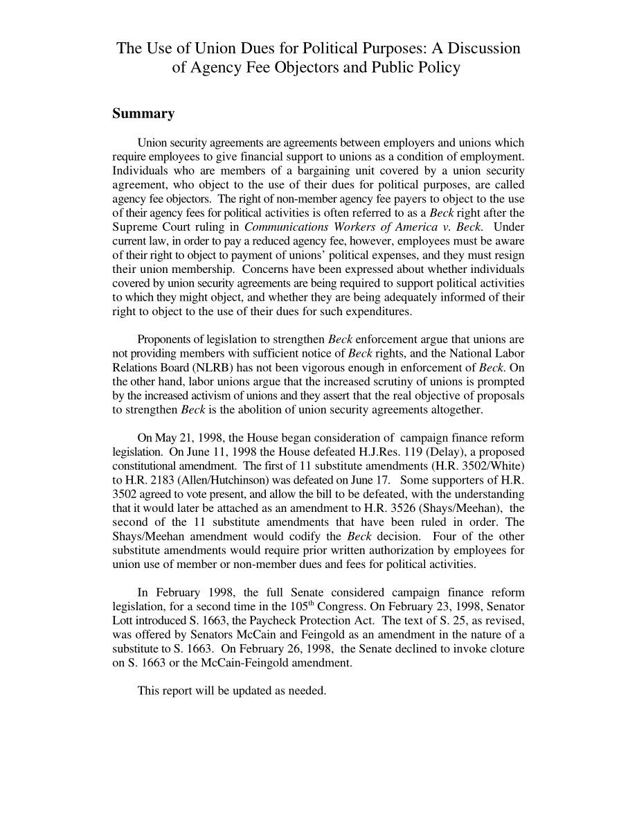 [19980619]97-555E_出于政治目的使用工会会费：论代理费异议者与公共政策.pdf_第3页