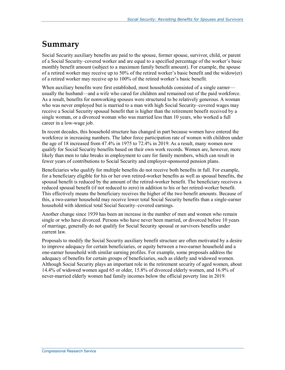 [20210921]R41479_社会保障：配偶和遗属重新享受福利.pdf_第2页