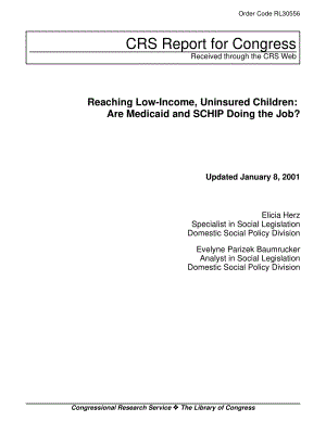 [20010108]RL30556_帮助低收入、无保险的儿童：Are Medicaid and SCHIP Doing the Job？.pdf