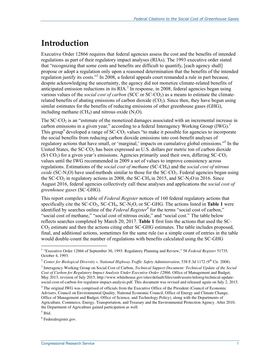 [20170321]R44657_对温室气体社会成本的联邦引用.pdf_第2页