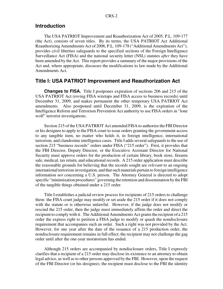 [20060328]RS22412_2005年《美国爱国者改进和再授权法案》：草图.pdf_第2页