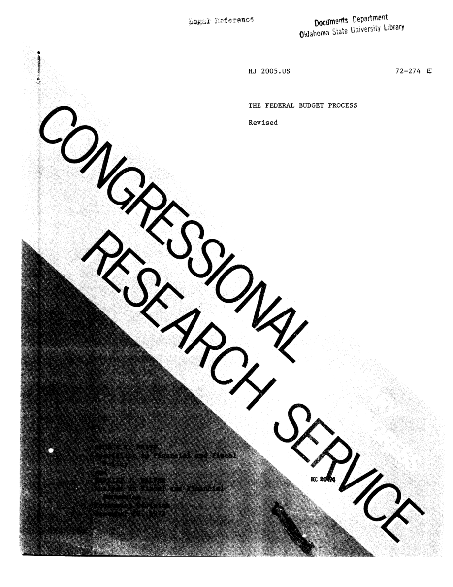 [19721229]72-274E_联邦预算程序.pdf_第1页