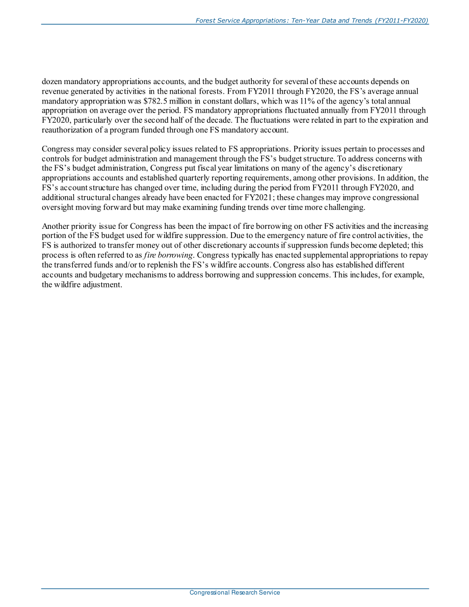 [20201029]R46557_林业局拨款：十年数据和趋势（2011-2020财年）.pdf_第3页