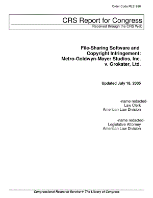 [20050718]RL31998_文件共享软件和版权侵权：Metro Goldwyn Mayer StudiosInc.诉格罗斯特有限公司.pdf