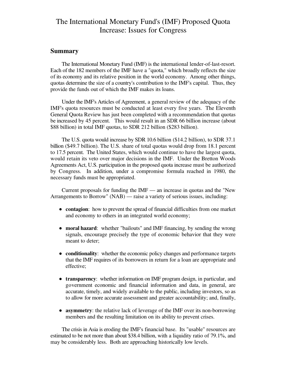 [19980116]98-56_国际货币基金组织（IMF）提议增加配额：国会议题.pdf_第2页