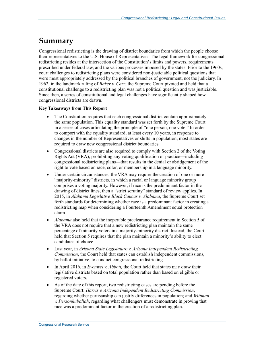 [20160414]R44199_国会重新划分：法律和宪法问题.pdf_第2页