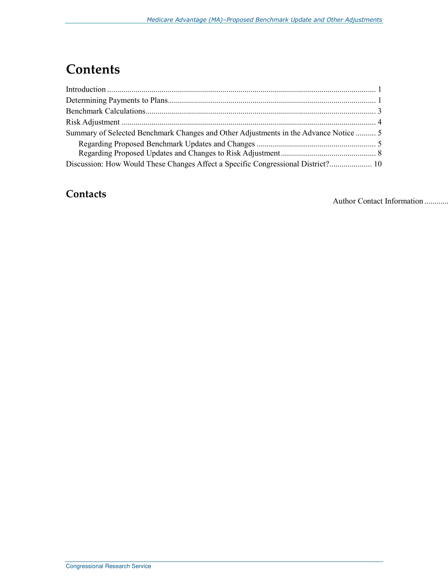[20190207]R45494_Medicare Advantage（MA）–2020年的拟议基准更新和其他调整：简言之.pdf_第2页
