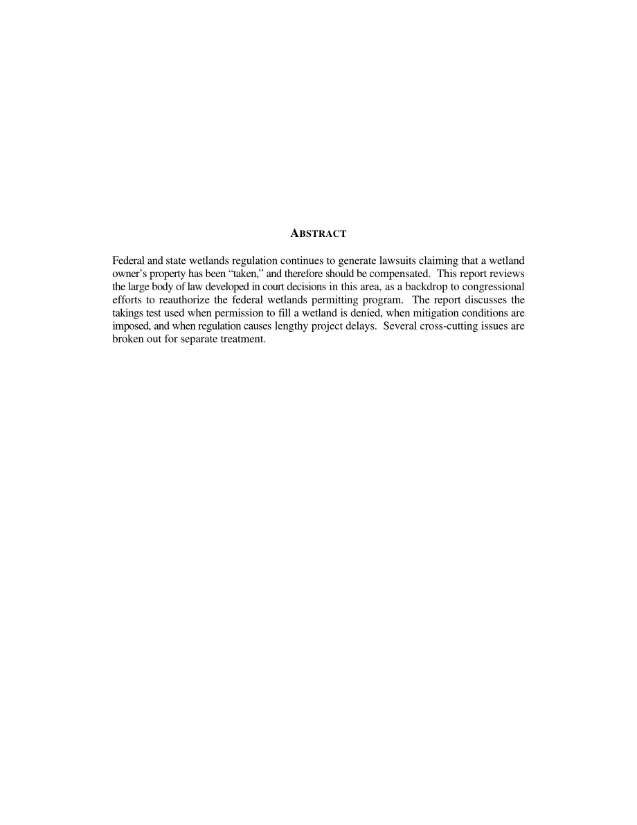 [20000217]RL30423_湿地管理和产权法“征用”.pdf_第2页