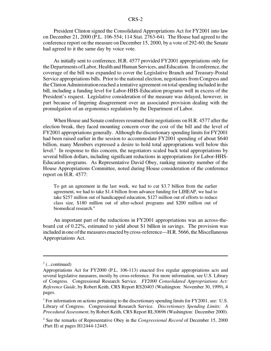 [20010531]RS20758_2001财年拨款全面削减0.22%.pdf_第2页