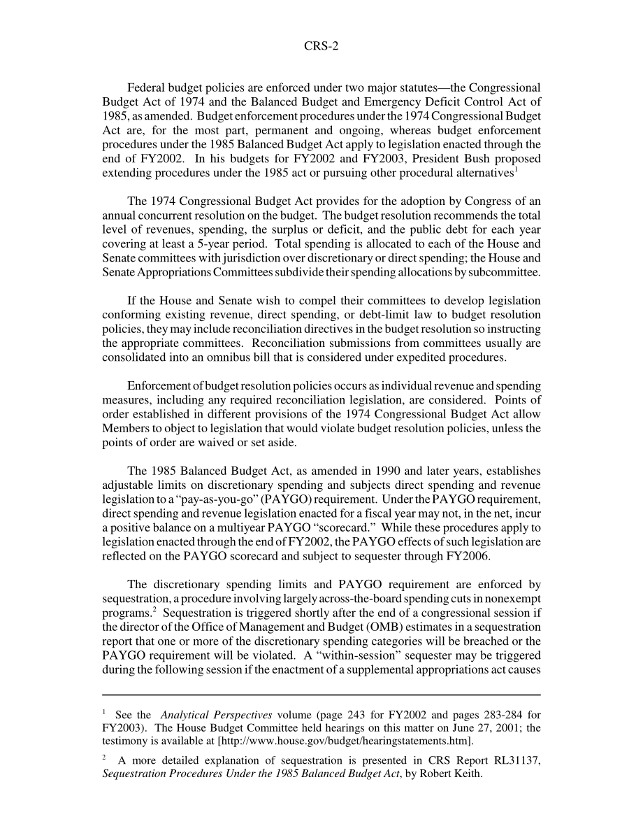 [20020523]RS21084_2002财年预算执行：程序发展概述.pdf_第2页