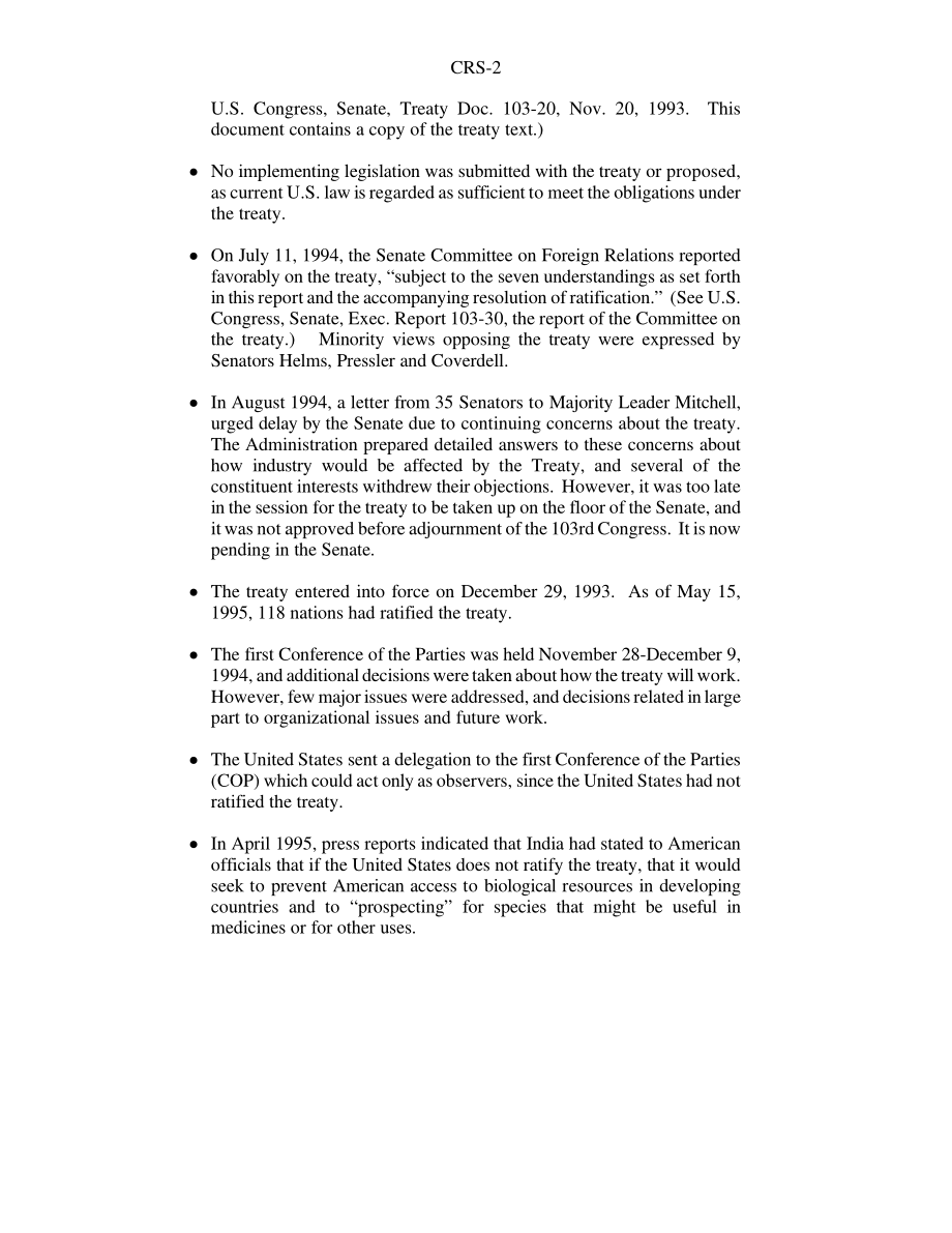 [19950516]95-596_生物多样性条约：情况说明书.pdf_第2页