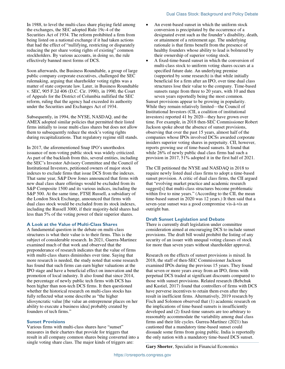 [20211208]IF11992_双重股票：背景和政策辩论.pdf_第2页