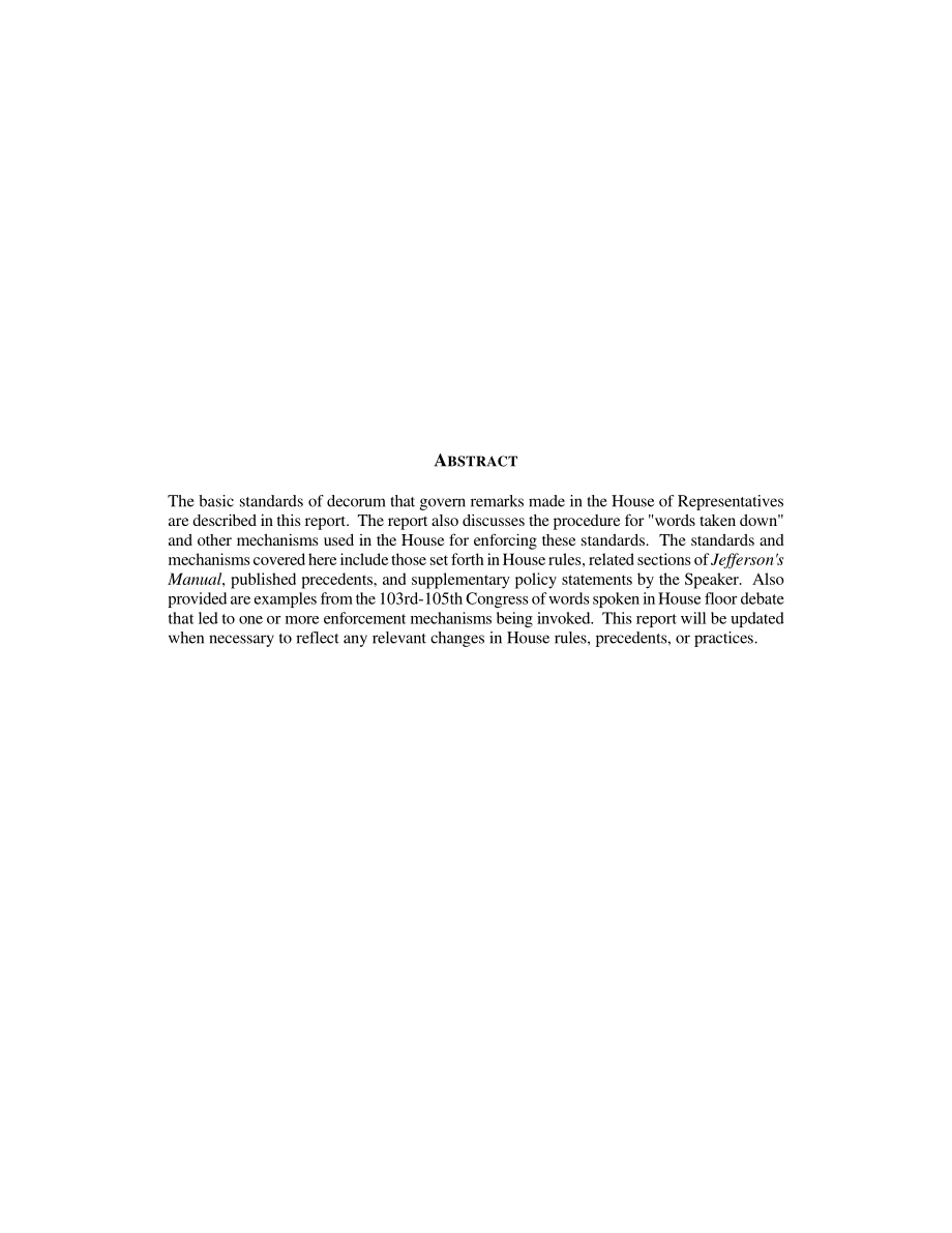 [19991026]98-572GOV_Decorum in House Debate.pdf_第2页