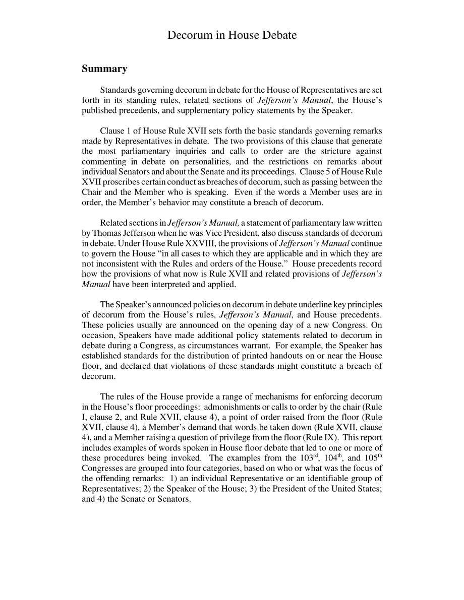 [19991026]98-572GOV_Decorum in House Debate.pdf_第3页