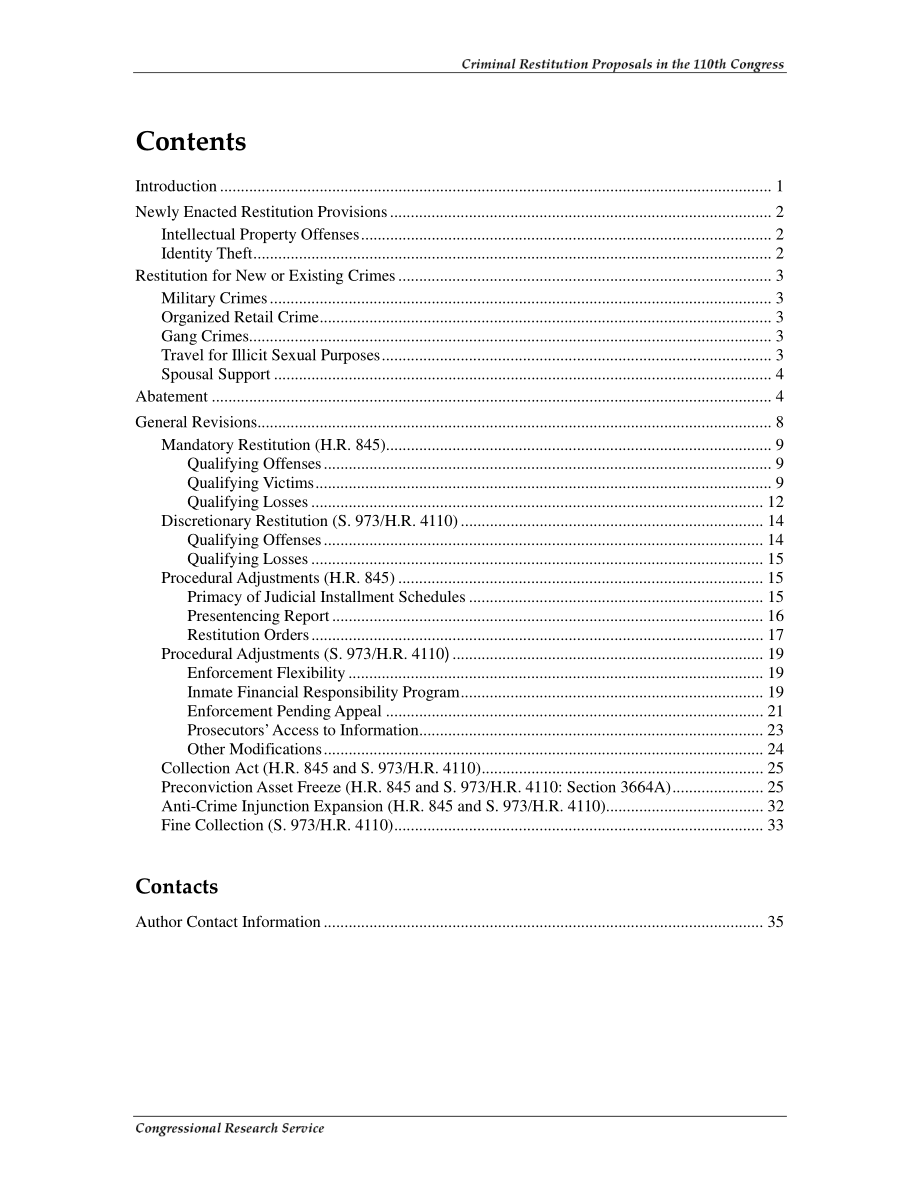 [20090113]RL34139_第110届国会的刑事赔偿提案.pdf_第3页
