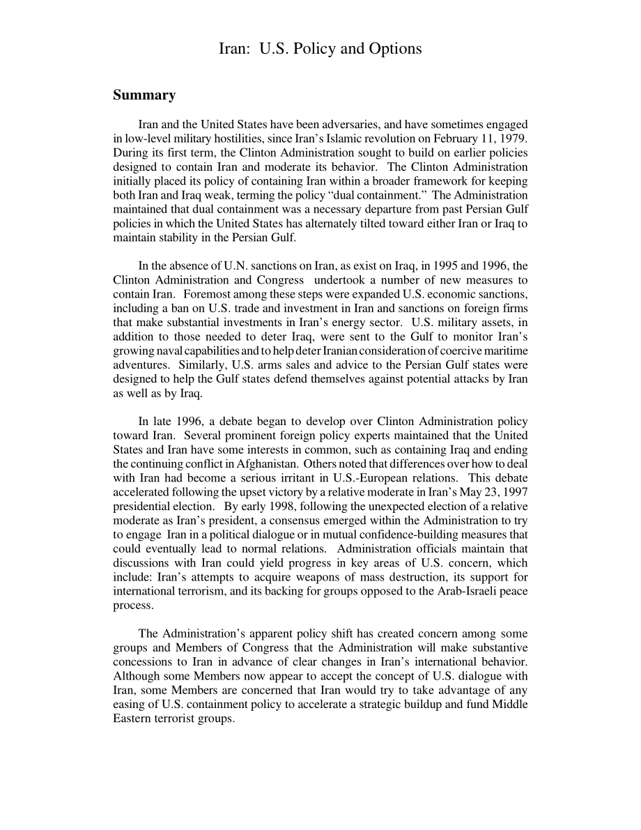 [20000114]97-231F_伊朗：美国政策和选择.pdf_第3页
